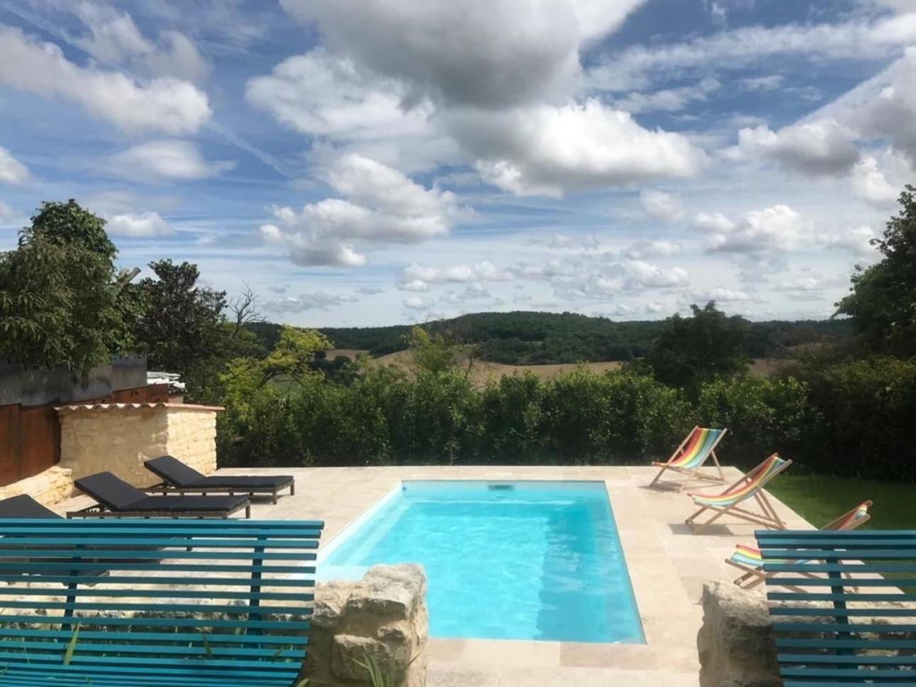 Le Gite Des Carmes Villa Lauzerte Exterior photo